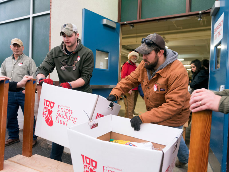 volunteers